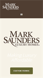 Mobile Screenshot of marksaundershomes.com